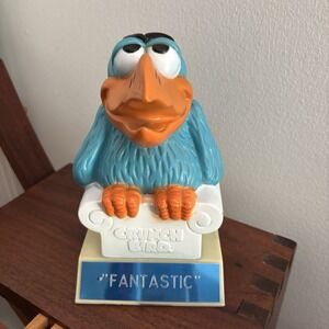 1980 Crunch Bird Studios Crunch Bird Bank Advertising Figure Trophy Vintage